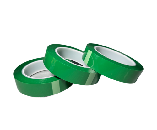 pet草绿色高温胶带